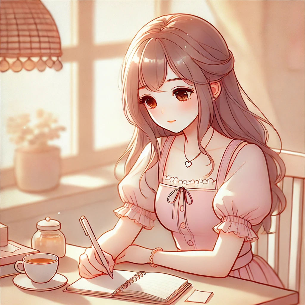 電話占いで復縁の相談をする前に別れた理由を整理する女の子