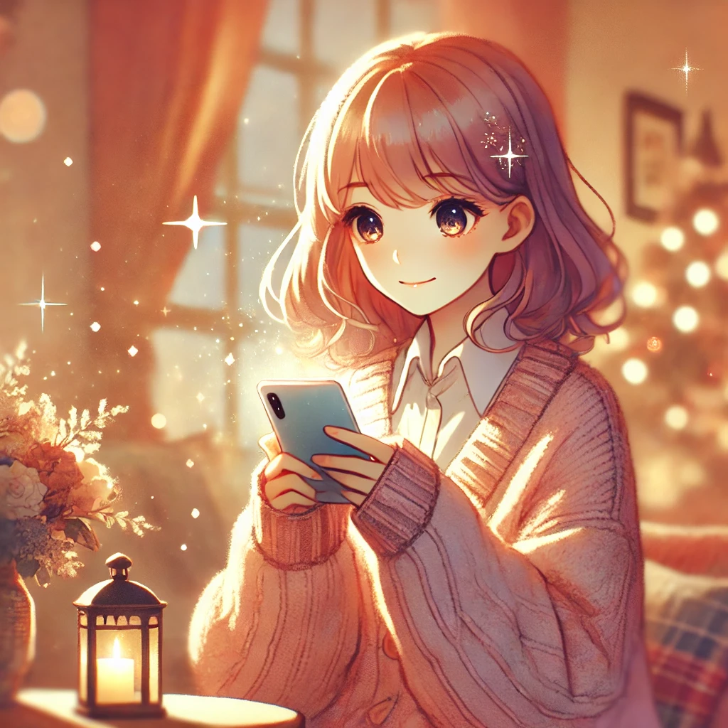 ココナラで縁結びの効果が本物の占い師を選ぼうとしてる女の子