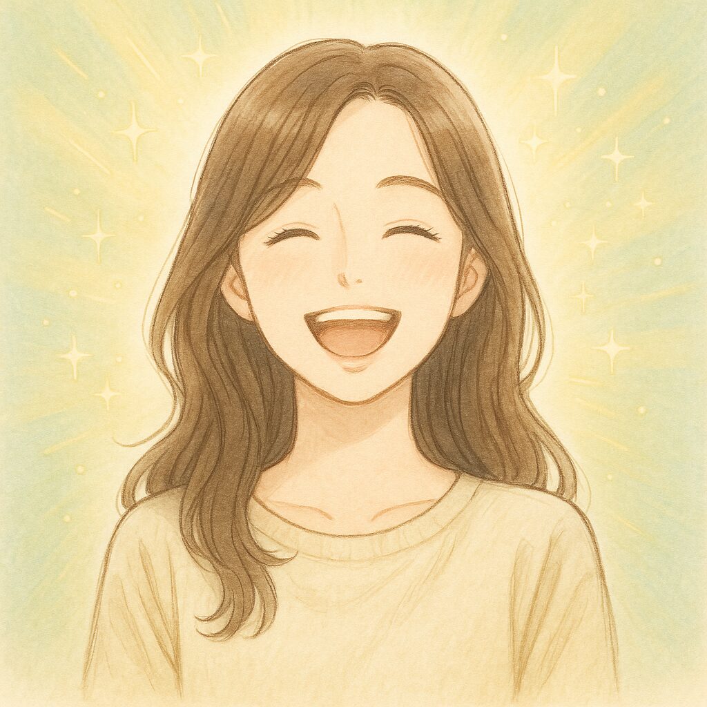 本物の遠隔ヒーリングで疲れた心が癒された女性