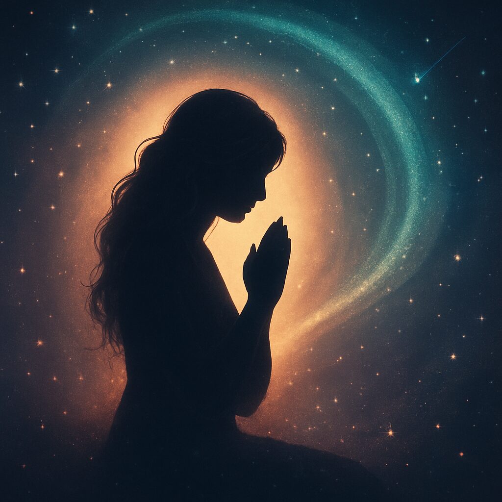 電話占いの連絡引き寄せ最強占い師が本物の祈祷をしている