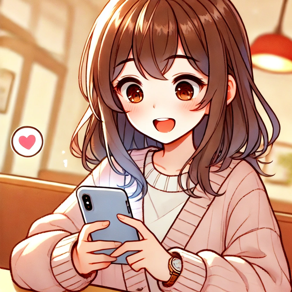 ココナラのおず先生に予約申込する女の子