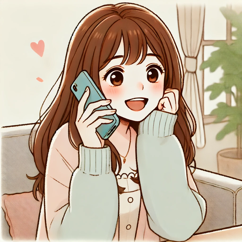 ココナラなっちゃん☆彡先生の鑑定を受ける女の子