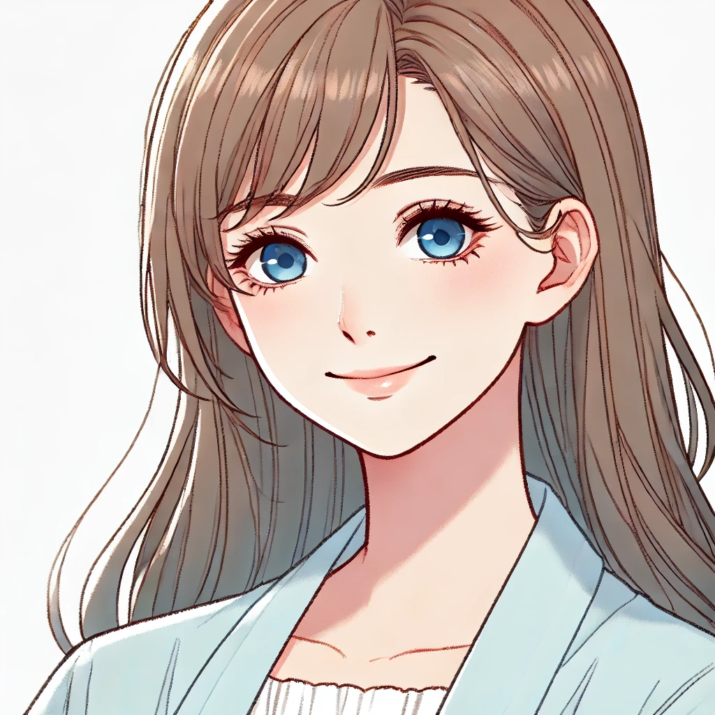 ココナラなっちゃん先生に相談してスッキリした表情の女性