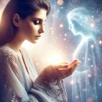 ココナラなつたま先生が守護霊から答えとなるメッセージを受け取っている