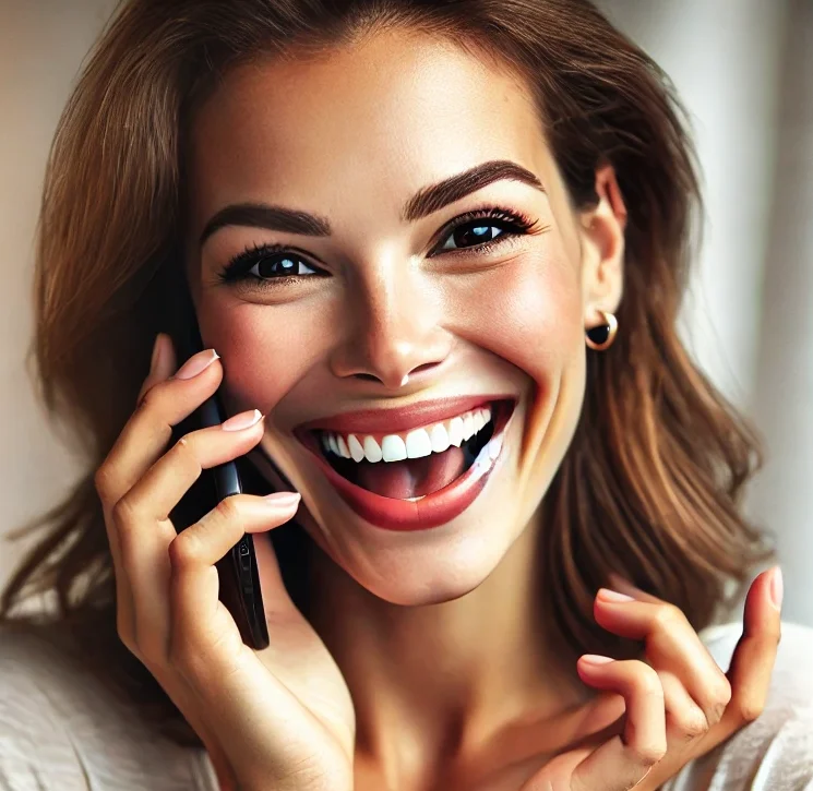 ココナラのエンジェル先生の予約をする女性