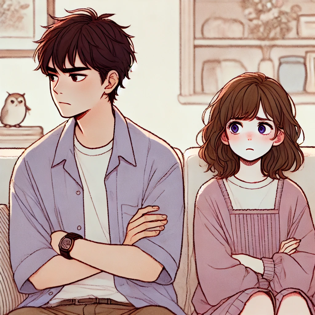 彼氏が怒ると自分のことを無視するからモラハラの前兆かもと思う女性