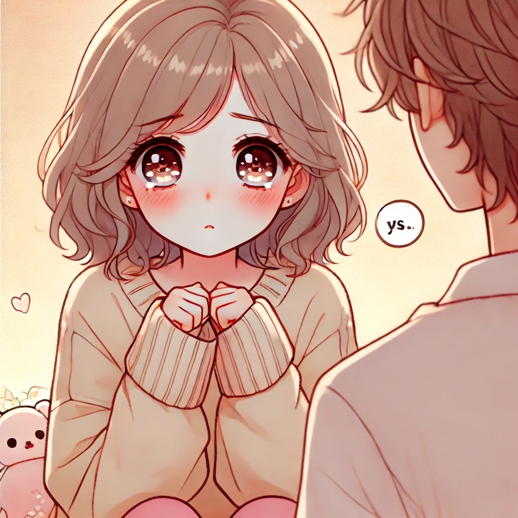 彼氏と別れたくないから関係修復のために占いをしようと思う女の子