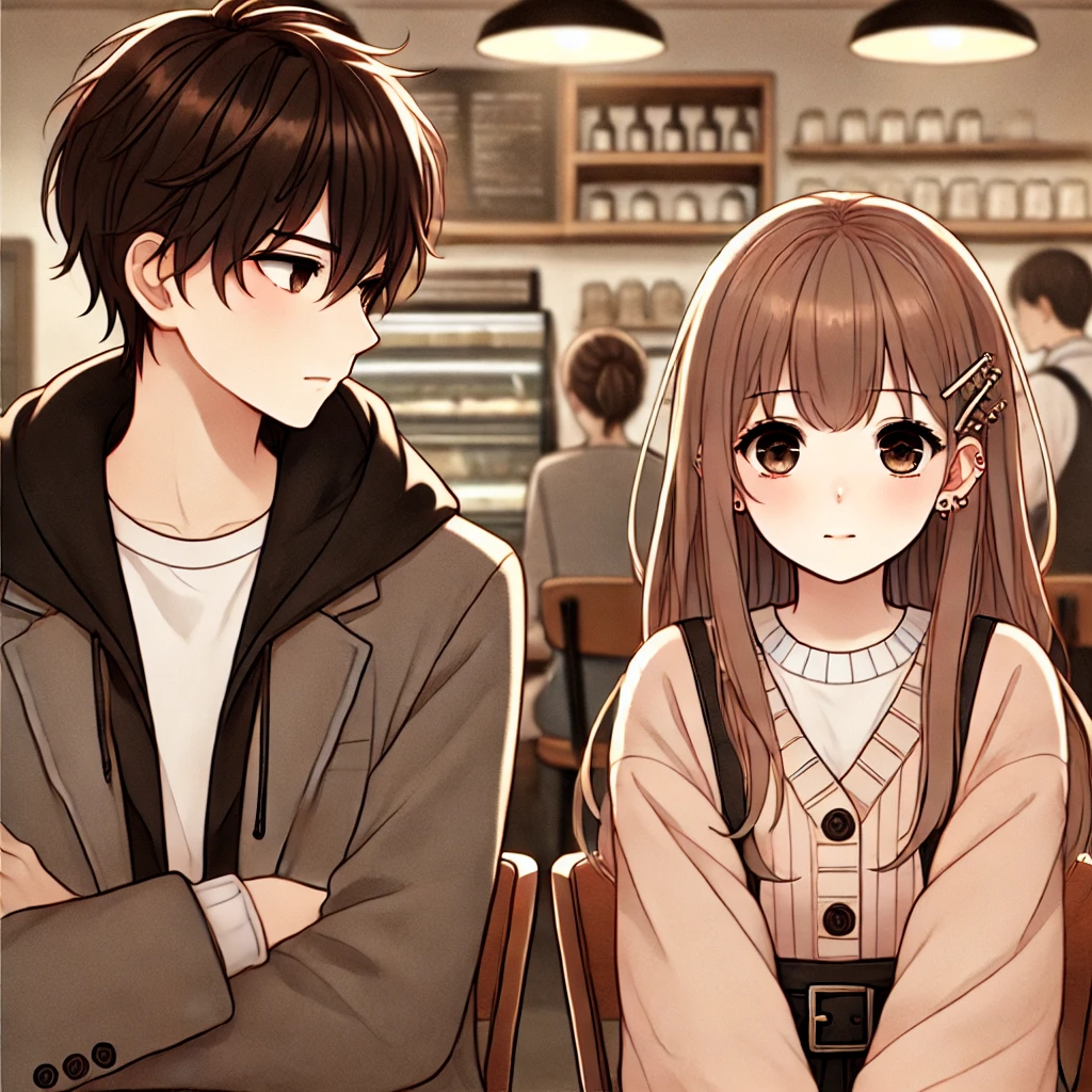 彼氏に別れようと言われたけど冷静になろうとしてる女の子