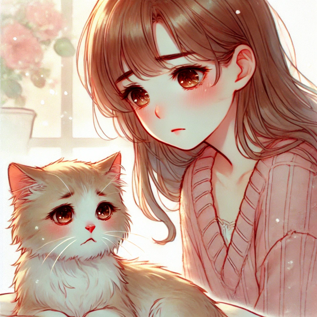 愛猫の様子がおかしいのでペットの気持ちを透視で知りたい女性