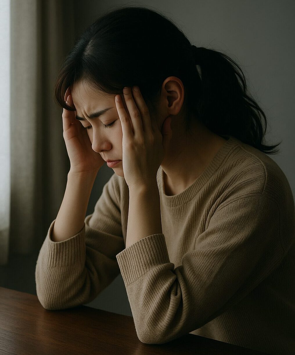 自分一人で悩みを抱え込んでしまう占いジプシーの女性