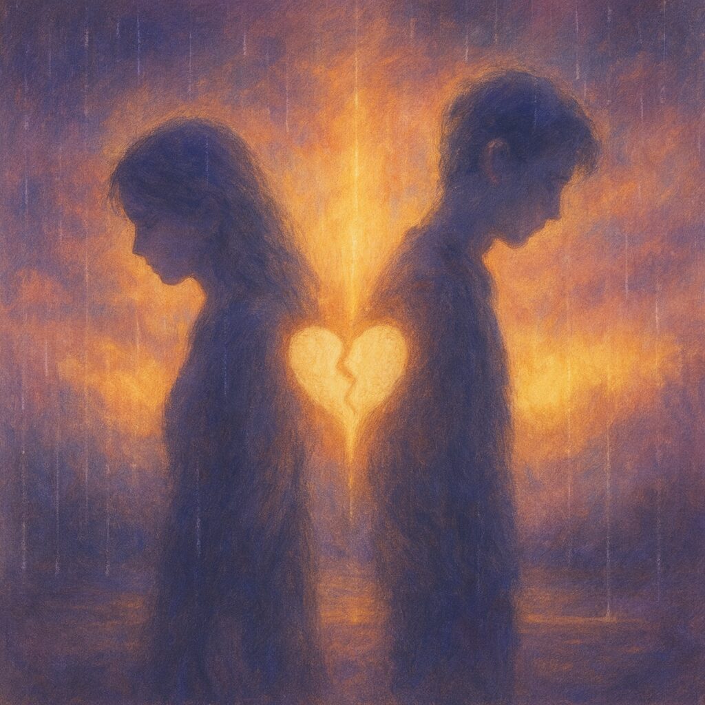 ツインレイに出会ったのにうまくいかないふたりのイメージ画像